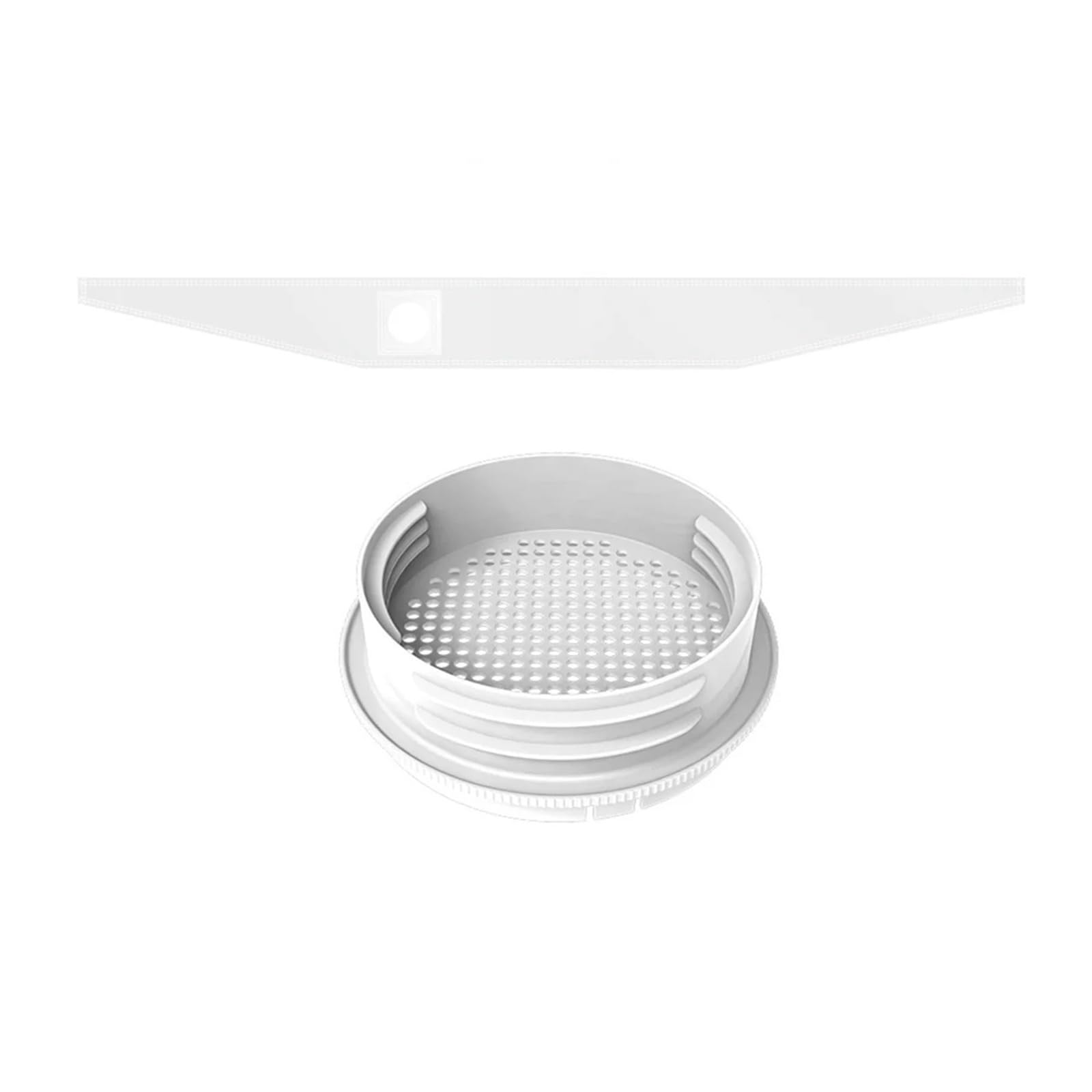 Genérico Sello de Ventana de CA portátil N85R de 300 cm con acoplador de 5,1/5,9 Pulgadas