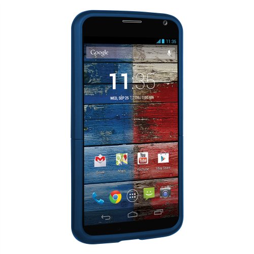 Seidio Csr3Mtxpk-Rb Surface Case With Metal Kickstand For Use With Motorola Moto X - Carrying Case - Retail Packaging - Royal Blue #TOP6