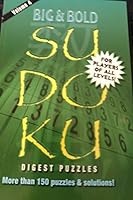 Big & Bold Sudoku Voulme #4 0805656448 Book Cover