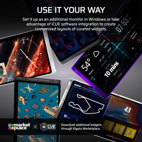 Corsair XENEON Edge 14.5" 2K Portable LCD HDMI USB C Touchscreen – Crystal - image 4