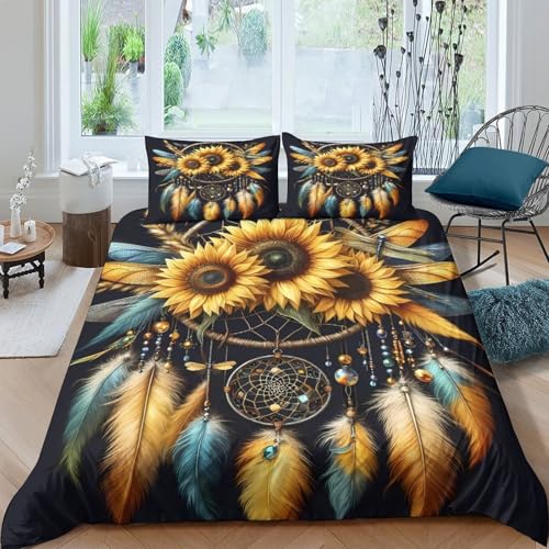Housse de couette zippée lit king 220x240cm lavable et ultra douce - 4