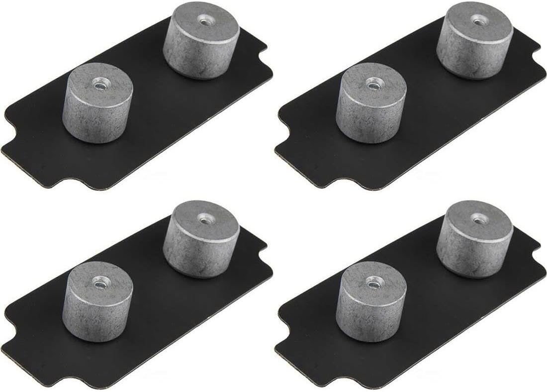 4 Front Disc Brake Pad Shim for Porsche Cayman 2.9L 2009 2010 2011 2012, for Porsche 911 3.4L 1999 2000 2001 2002, for Porsche Boxster 2.5L 1997 1998 1999, for Porsche 911 3.6L AWD 2005