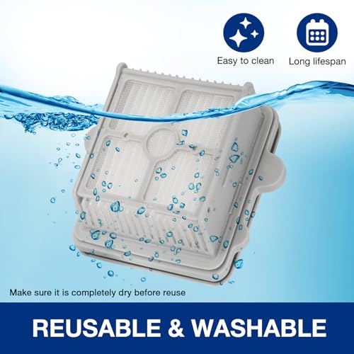 Image of 2 Pack F25 Replacement Filters Fits for Roborock F25 /F25 ACE /F25 ALT /F25 LT /F25 RT /F25 ACE /F25 GT Cordless Wet Dry Vacuum Cleaner