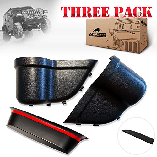 JOINT STARS Jeep JK Grab Tray Passenger Storage Tray Organizer & DoorPocket Front Door Storage Pockets for 2011-2018 Jeep Wrangler JK JKU, Interior Accessories, Black