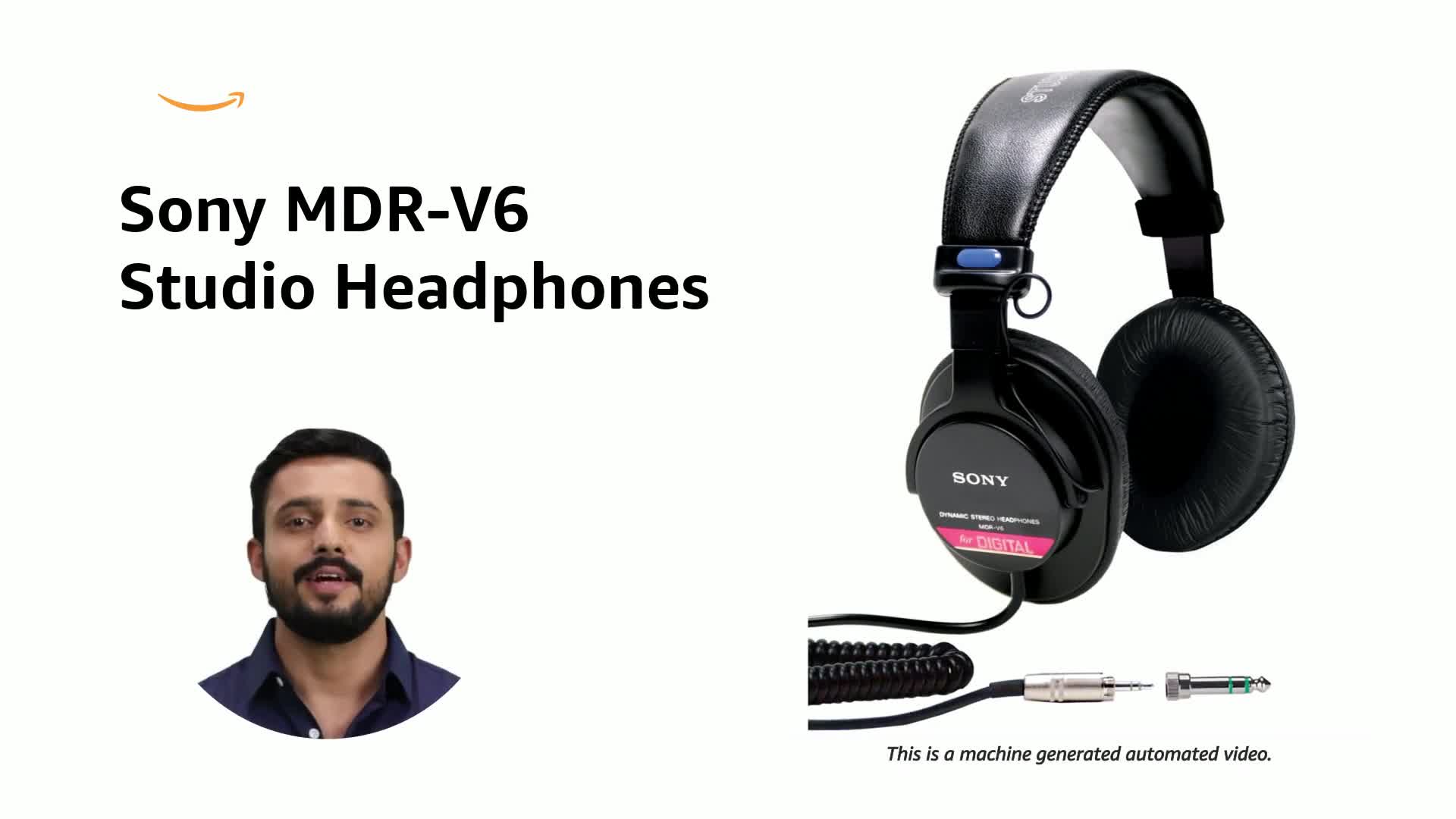 SONY MDR-V6 スタジオモニターヘッドホン 【新品未開封品】 Amazon.co