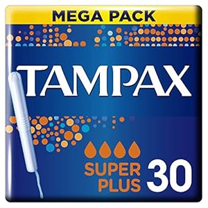 Tampax – Super Plus Tampons met Applicator – 30 Stuks