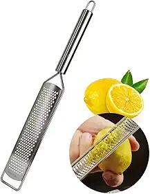 Ralador Raspas Finas Profissional Zester Para Cítricos Limão Laranja Queijo Parmesão Rita Lobo