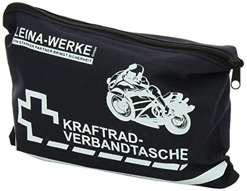 Leina-Werke 17001 Kraftrad-Verbandtasche Typ I ohne Klett, Blau/Weiß