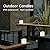 TECHLONG Outdoor Waterproof Flameless Candles with Timer, Remote Control Battery Operated Candles Flickering Last 600 Hours, 3"x3" Realistic Electric Fake LED Candles, Ivory Plastic, Set of 3