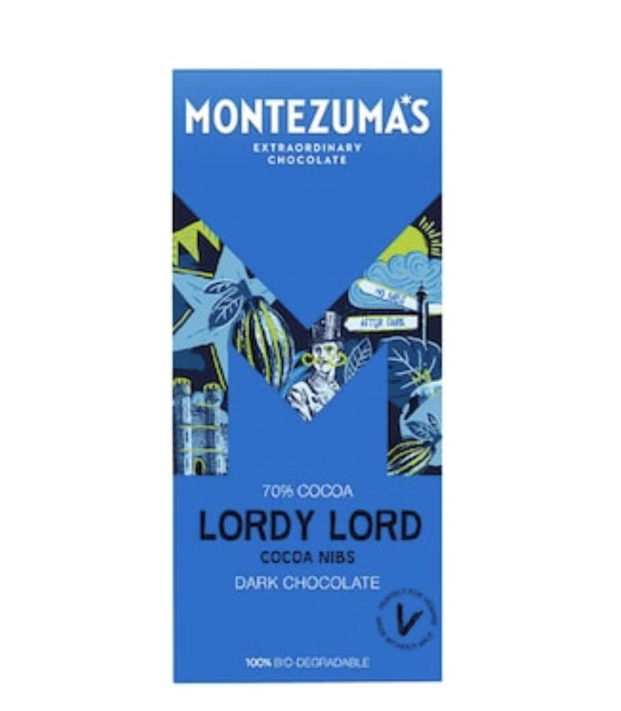 Montezuma Lordy Lord Cioccolato Fondente - Pennino Cacao 90g X 12