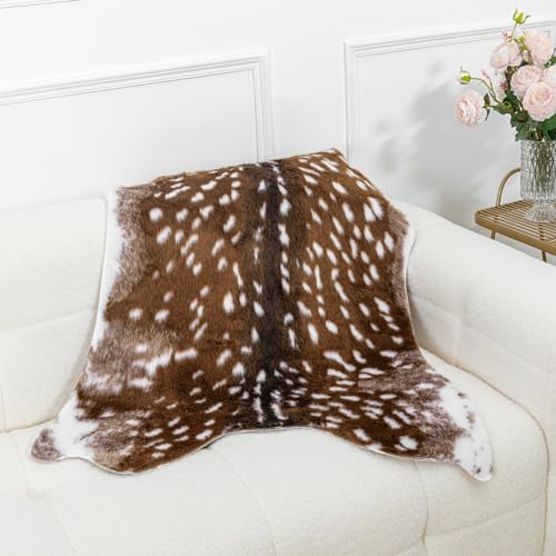 Tapete decorativo animal Deer Print 105x90 cm miniatura 3