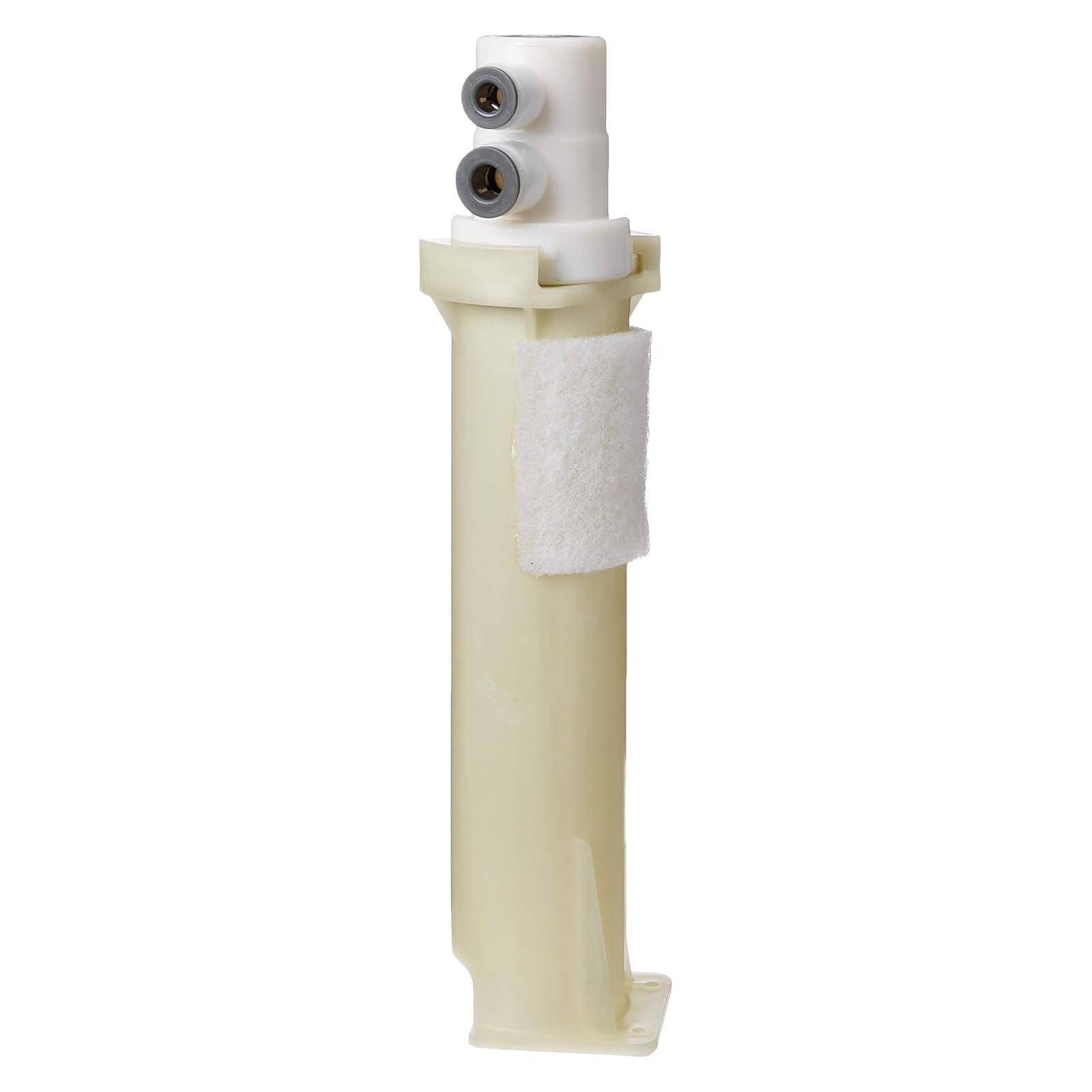 Facile installazione ABS Alloggiamento filtro acqua Struttura in plastica Per frigoriferi Flusso d'acqua ottimizzato Sostituzione resistente alla corrosione dell'alloggiamento del filtro
