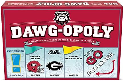 Late for the Sky University of Georgia Dawgopoly Red, Black