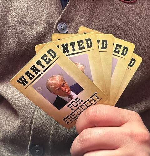 Naipes Wanted for President Trump miniatura 3