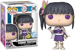 Funko Pop! Demon Slayer Kanao Tsuyuri (Glows in The Dark) Special Edition Exclusive Vinyl Figure with Soft Protector