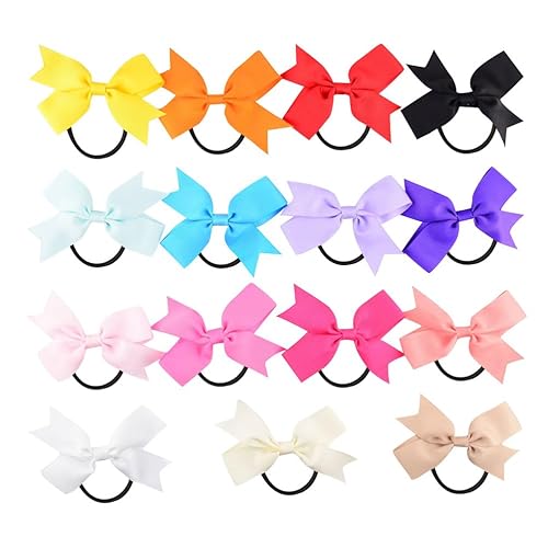 FRCOLOR Lazos para el pelo de 16 piezas para niñas, accesorios para el cabello para bebés, lazos elásticos de goma para el cabello para bebés, disponible en Yaxa Colombia