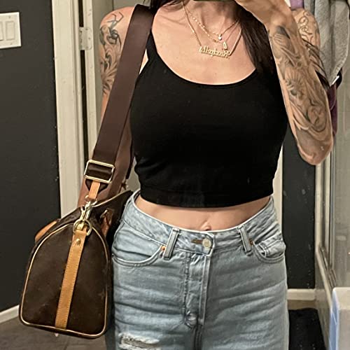 Image of Multi Pouchette Accessories Adjustable Strap, Crossbody Shoulder Purse Strap Replacement, Wide Luxury Bag Strap