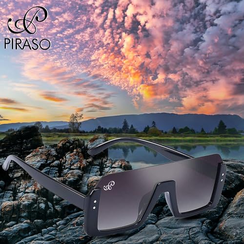 Image of PIRASO Fashion Square Unisex Half Rim Sunglass inspired from Shahid Kapoor and Sahil Khan