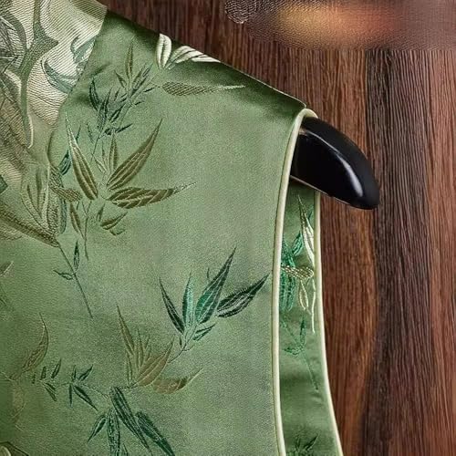 Chaleco corto de primavera estilo nacional chino sin mangas para mujer 3