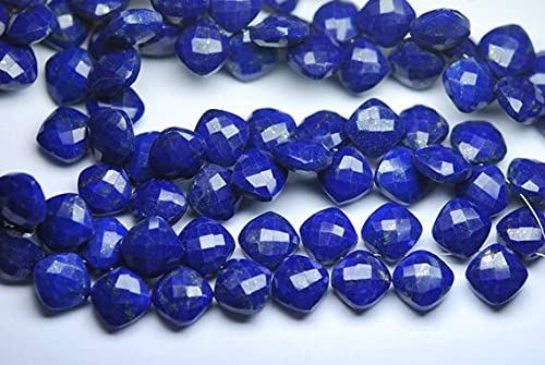 Lapis-lazuli naturel pierre bleue facettée 10mm pour bijoux chargés d'histoire