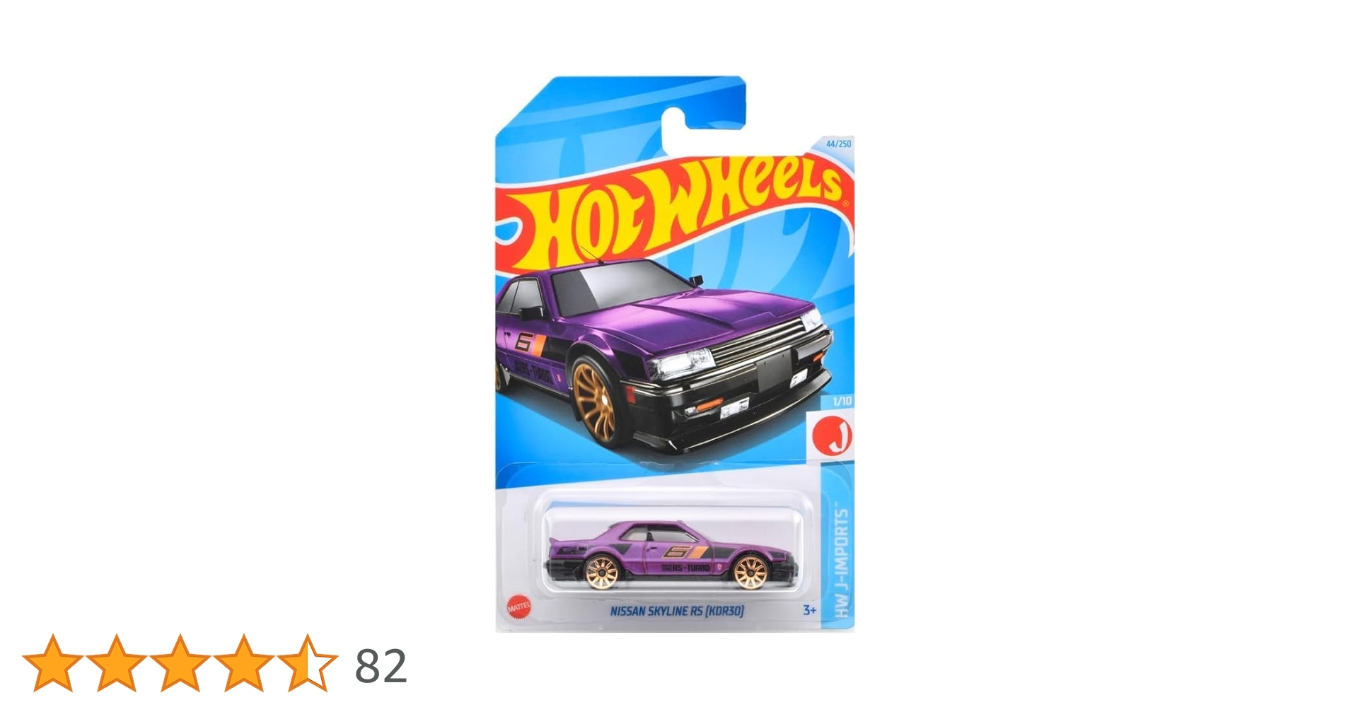 Hot Wheels Nissan Skyline RS (KDR30) HW J-Imports 1/10, 44
