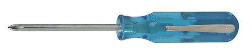 Xcelite P12S Phillips - Destornillador de clip de bolsillo para tornillos de cabeza empotrada, cabeza #0, longitud de hoja de 2 pulgadas