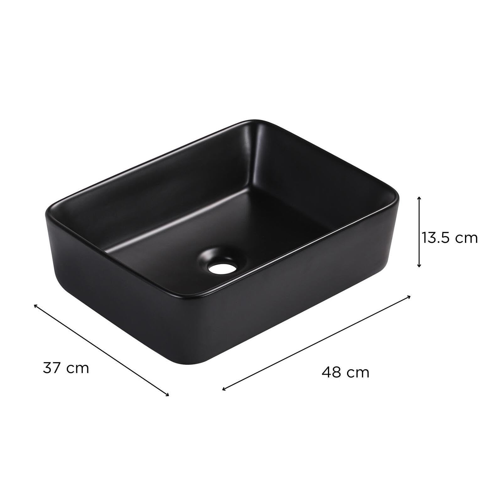 MOB-IN - Lavabo rectangular (48 x 37 cm)