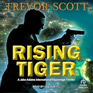 Rising Tiger Audiolibro Por Trevor Scott arte de portada