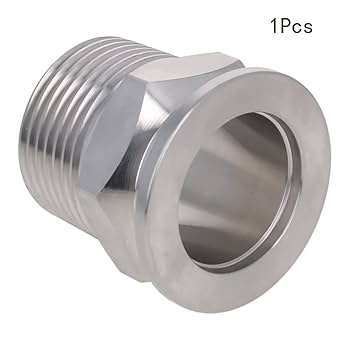 Amazon.co.jp: Bettomshin 1インチ フランジ サニタリーパイプ