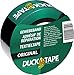 Produktbild DUCK TAPE 106-04 Original Gewebeband  Selbstklebendes Klebeband mit wasserdichter Oberfläche  Panzertape extra stark für innen & außen  50mm x 50m - Schwarz