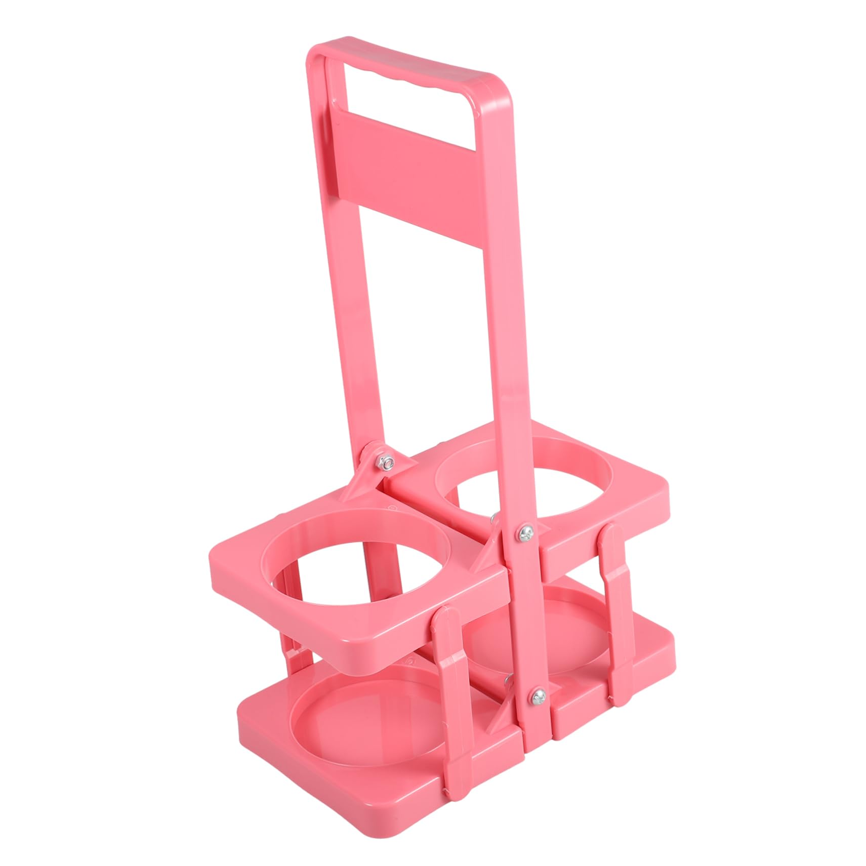 PRETYZOOM 5piezas Soporte De Bebidas Portátil Soporte Plegable para Botellas De Cerveza y Organizador De Botellas con para Camping