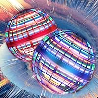 PRO STASH 2025 Upgraded Flying Orb Ball - Hover Drone Boomerang Ball for Kids & Adults, Fun Indoor/Outdoor Flying Experience for Gifts,Christmas Surprises for Boys and Girls