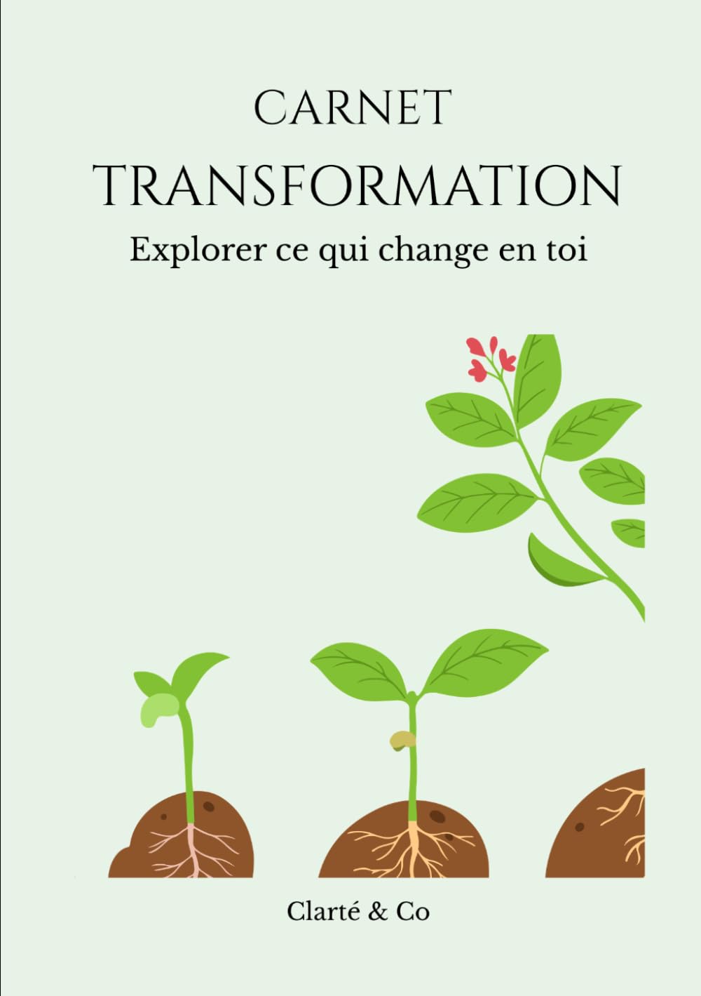 Carnet Transformation: Explorer ce qui change en toi (Carnets Clarté & Co)