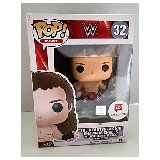 FunKo 13442 – WWE Wrestling, Pop Vinyl Figure 32 Shawn Michaels The Heartbreak Kid