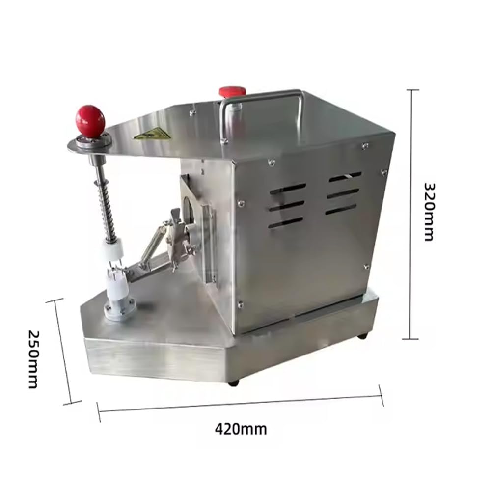 Acero Inoxidable, Orange Peeler Profesional - Pelador electrico Patatas, Naranjas, Tomates, Kiwis, Melocotones y demas Frutas o Verduras, Comercial con Altura Ajustable, 500 Unidades/Hora