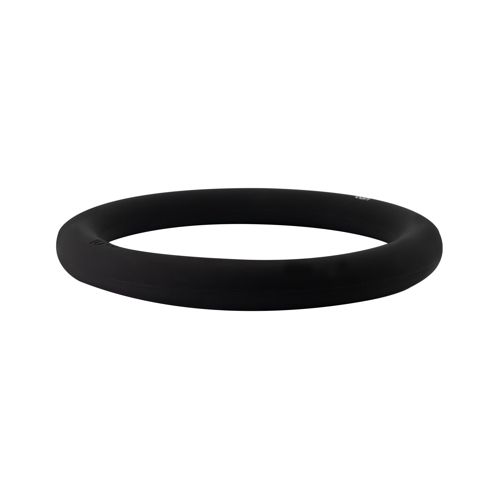 U can Gewichtsringe aus Silikon für Training, Widerstandsringe für Yoga, Pilates und Fitness, strafft Arme, Beine und Bauch, kompaktes Zubehör für Zuhause oder Fitnessstudio (Schwarz, 4,5 kg)