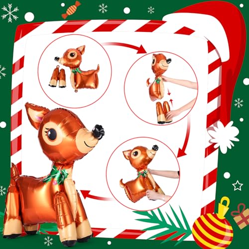 Kesote 12pcs Christmas Foil Balloons for Christmas Party Decorations — photo 4