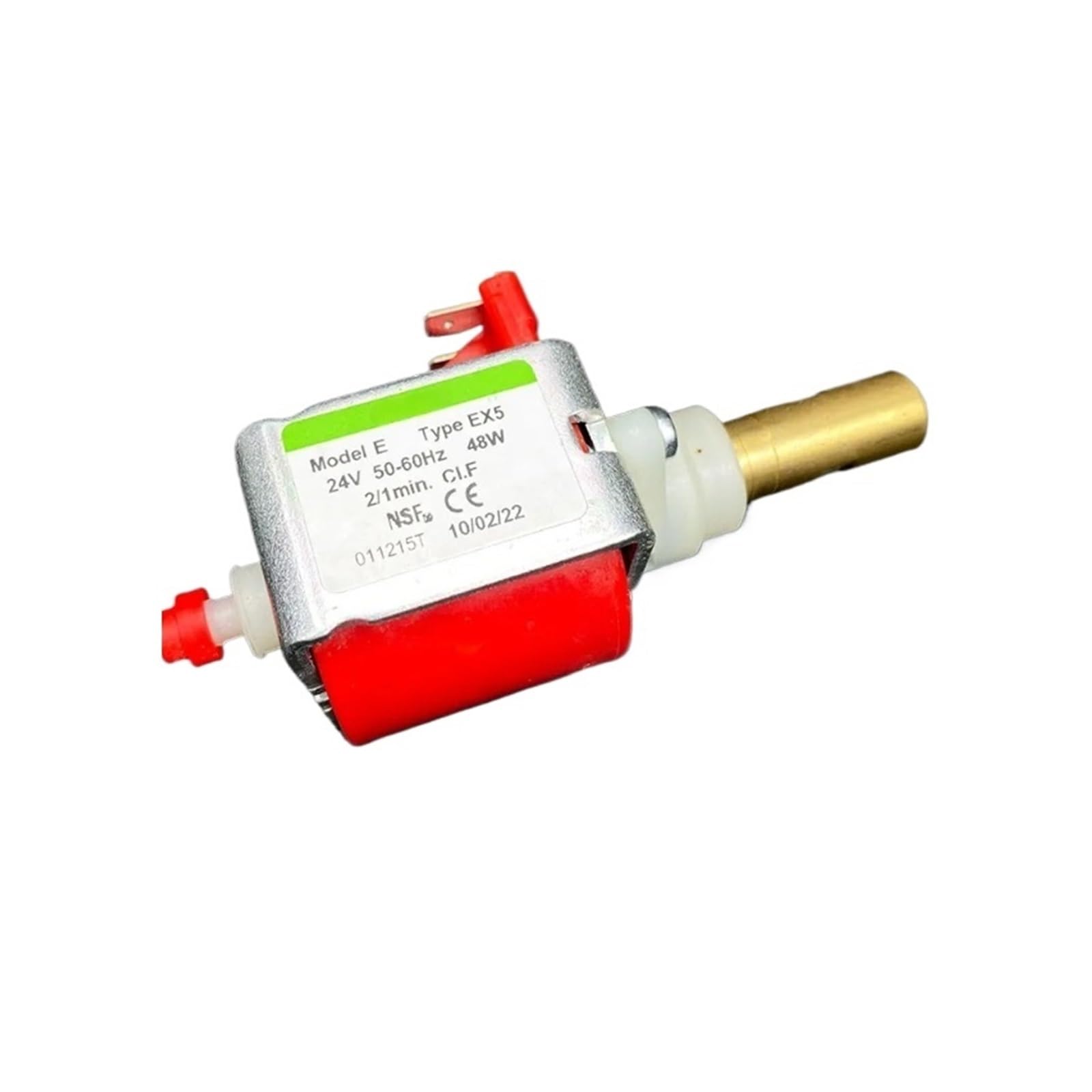 Electromagnetic Pump ，Compatible for ULKA， EX5/EP5/EX7, Cleaning Machine Water Pump, Coffee Machine Water Pump(EX5 24V)