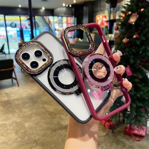 Coque iPhone 12 Pro Max antichoc avec anneau de support magnétique