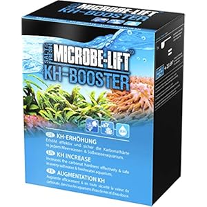 MICROBE-LIFT KH-Booster – 1000 g – Erhöht gezielt die Karbonathärte in Aquarien, stabilisiert pH-Werte, für EIN gesundes Lebensumfeld in Meer- und Süßwasseraquarien.