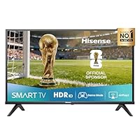 Hisense TV 40" Full HD 2025 40E43QT, Smart TV VIDAA U8, Airplay2, Game Mode, Works with Alexa, Tuner DVB-T2/S2 HEVC 10, lativù, 40'', 2025 LED