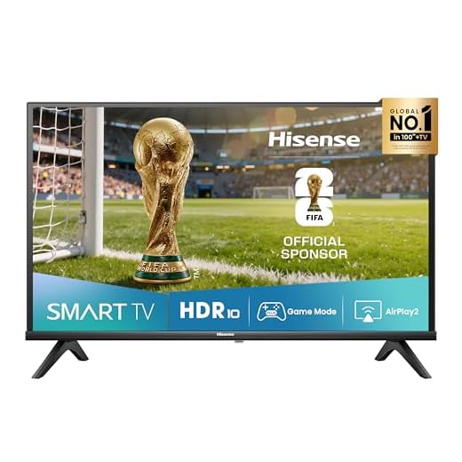 Hisense TV 32" HD Ready 2025 32E43QT, Smart TV VIDAA U8, Airplay2, Game Mode, Works with Alexa, Tuner DVB-T2/S2 HEVC 10, lativù, 32'', 2025 LED