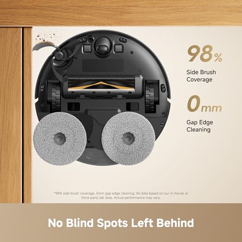 Image of DREAME L50 Plus Self-Emptying Robot Vacuum and Mop Combo, 120 Days Hands-Off Dust Collection, 25000Pa Suction, MopExtend Edge Cleaning, Dual Anti-Tangle Brush, 10.5mm Mop Lifting, 4L Dust Bag