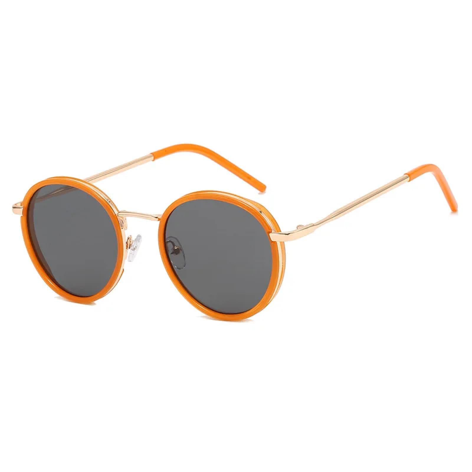 Vintage Okrągłe Okulary Przeciwsłoneczne Moda Retro dla Mężczyzn Kobiety Okulary UV400