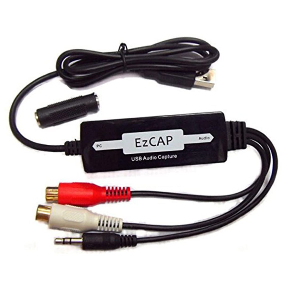 MUCKLILY Audio Acquisition Card for Turntable Cassette Tape Recording Mp3/ Conversion/Compatible