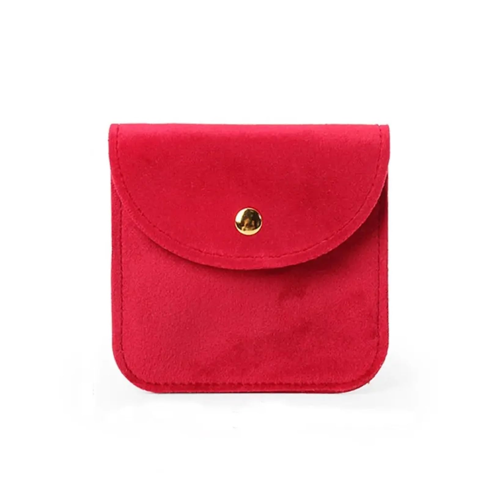 RRYPBOVG Jewelry Storage Bag 3pcs Velvet Jewelry Bag Snap Button Packaging Organizer Necklace Earrings Ring Storage Pouches