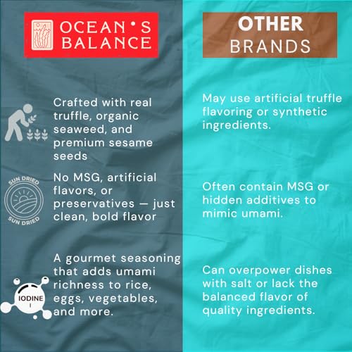 Ocean’s Balance Bonito Furikake Seasoning – Seaweed Seasoning with Bonito Flakes & Maine Coast Seaweed – Healthy Seaweed Salt Blend for Sushi, Tofu, Rice & More – 71g