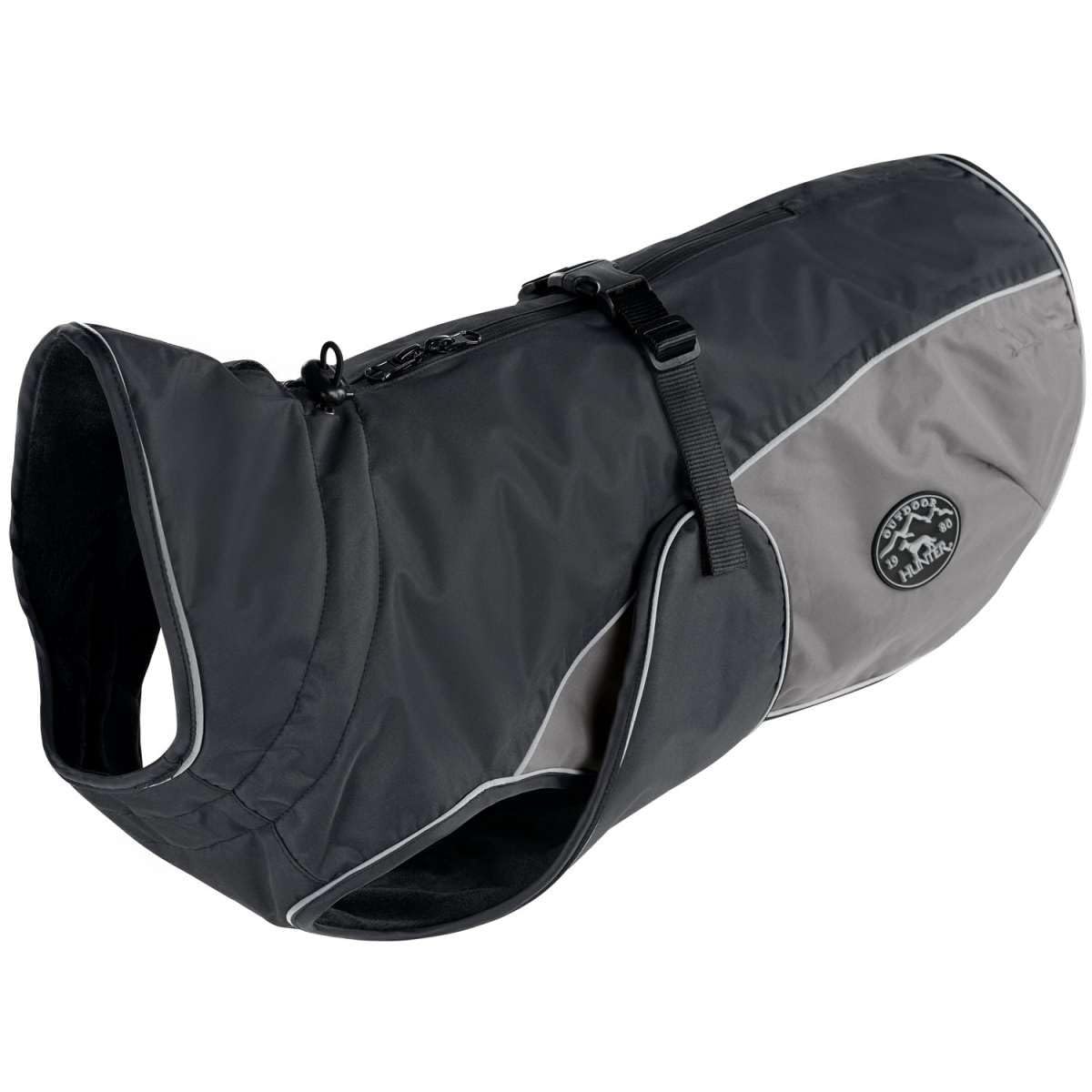 HUNTER - Abrigo para Perro (50 cm), Color Gris y Gris
