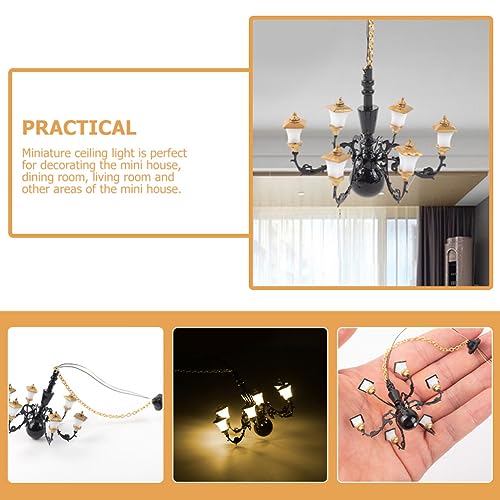 Angoily Lampadario Modello Lampadario in Miniatura...