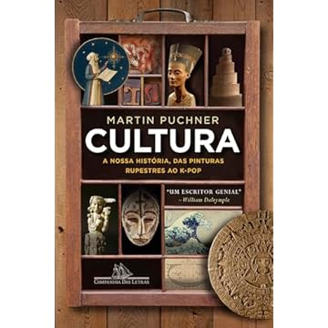 Capa do livro Cultura: A nossa história, das pinturas rupestres ao K-pop